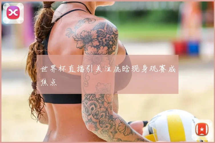 世界杯直播引关注鹿晗现身观赛成焦点